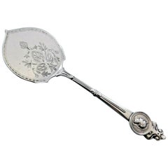 Medallion by Gorham Sterling Silver Buckwheat Pancake Server Etched Blade