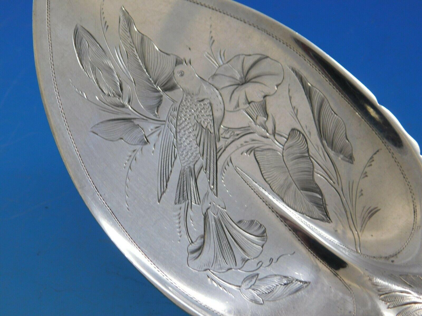 Medallion by Schulz & Fischer Coin Silver Flatware Service Set 53 Pieces 2