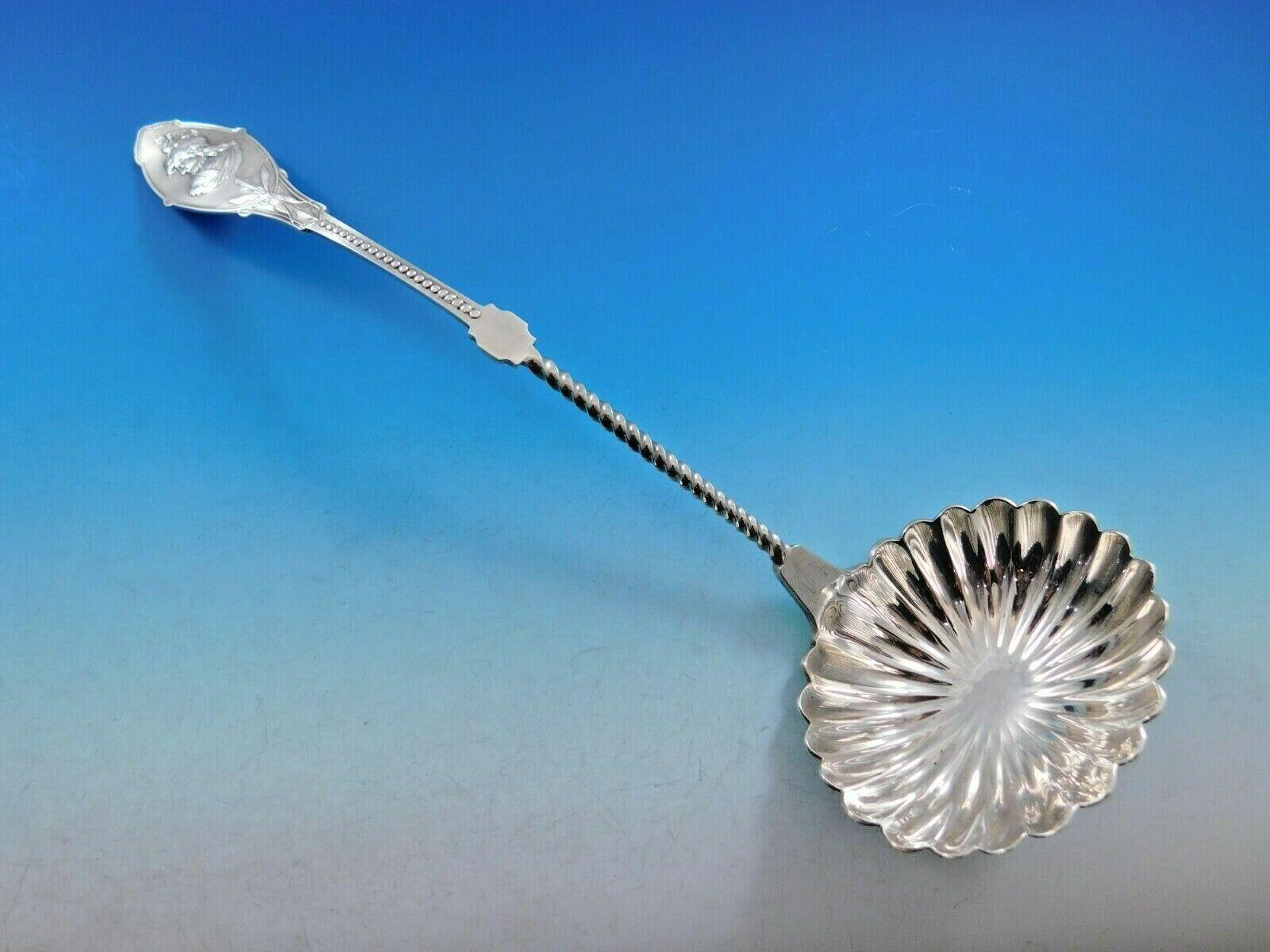 Medallion by Unknown

Stunning sterling silver soup ladle measuring 11 3/4