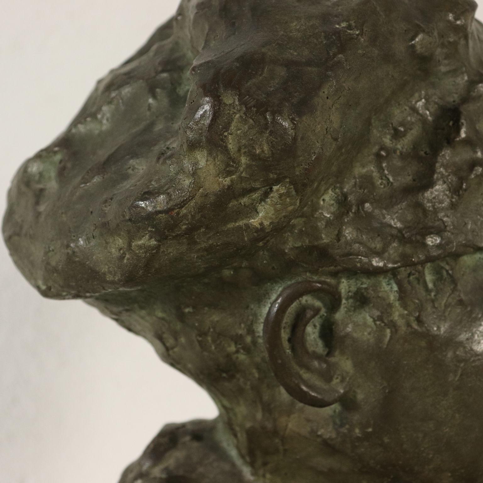 Bronze-Skulptur von Medardo Rosso:: erste Hälfte der 1900er Jahre 4