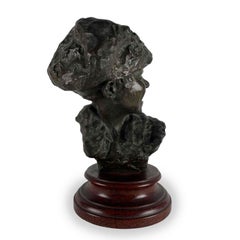 Medardo Rosso Gavroche o travieso busto impresionista en bronce Siglo XX