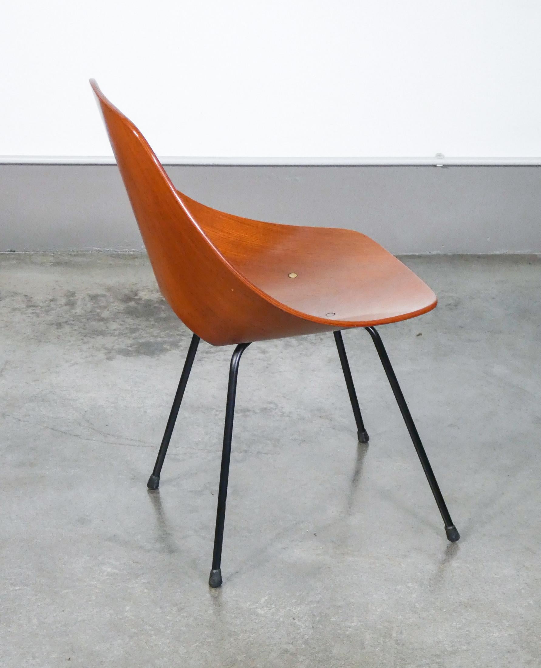 Medea Chair, Design Vittorio Nobili for Fratelli Tagliabue, Italy, 1950s 4