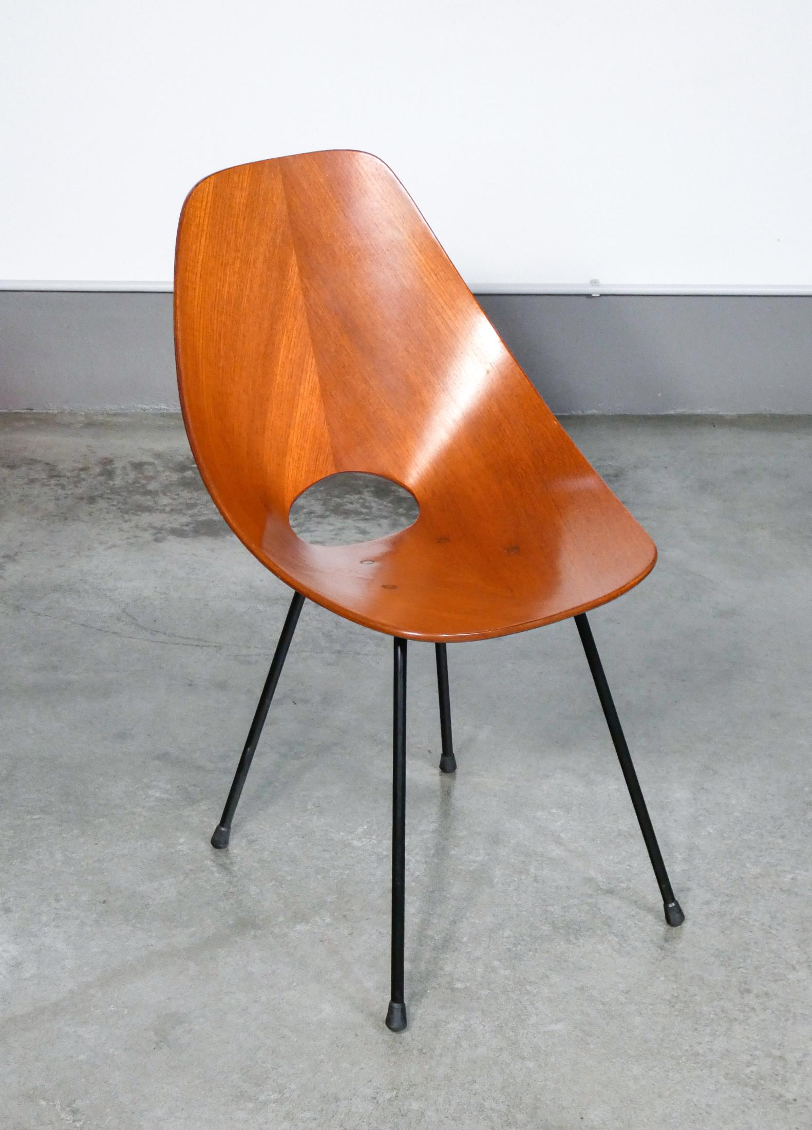 Italian Medea Chair, Design Vittorio Nobili for Fratelli Tagliabue, Italy, 1950s