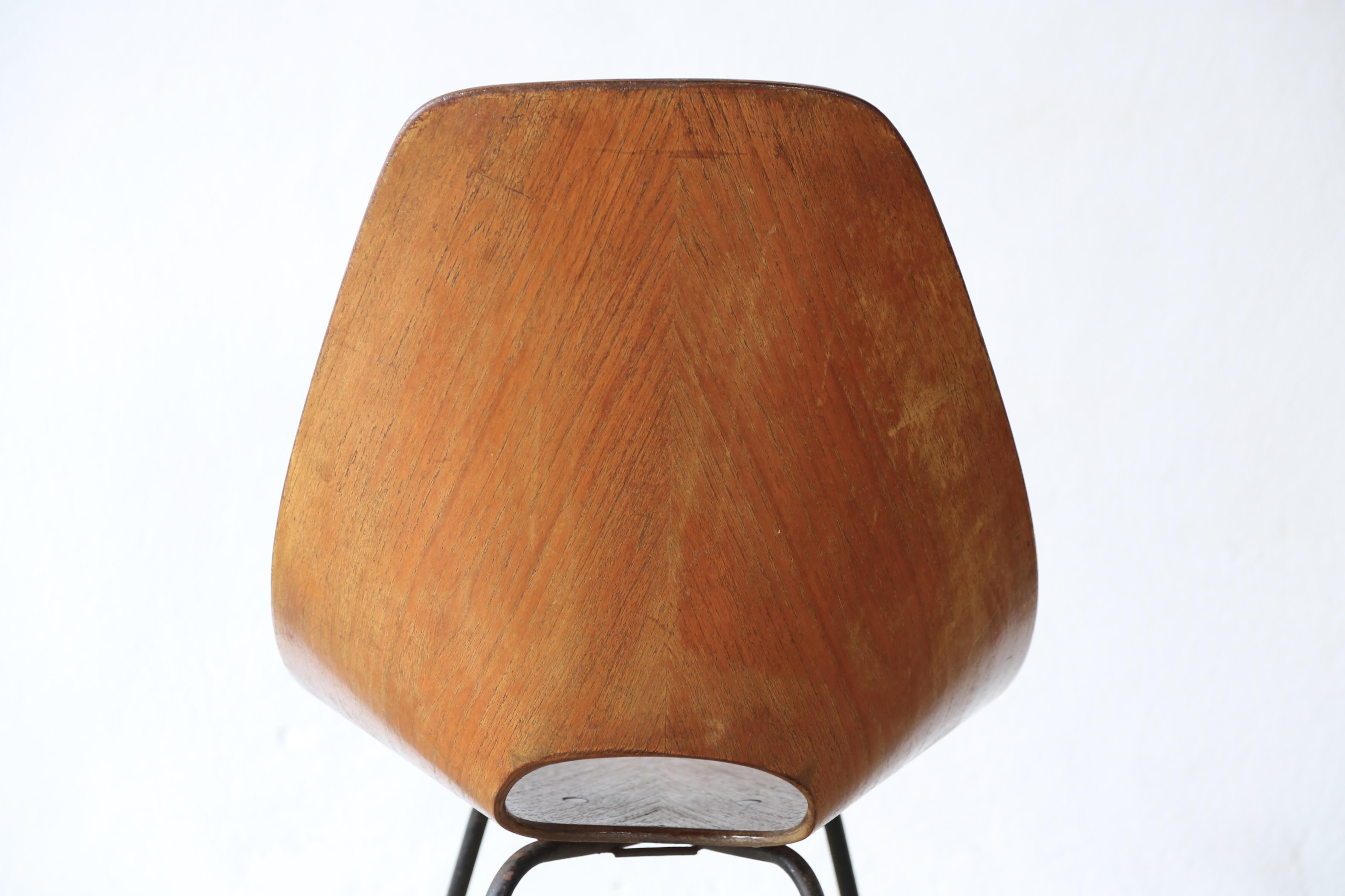 Medea Chairs by Vittorio Nobili, Fratelli Tagliabue, Italy, 1950s For Sale 5