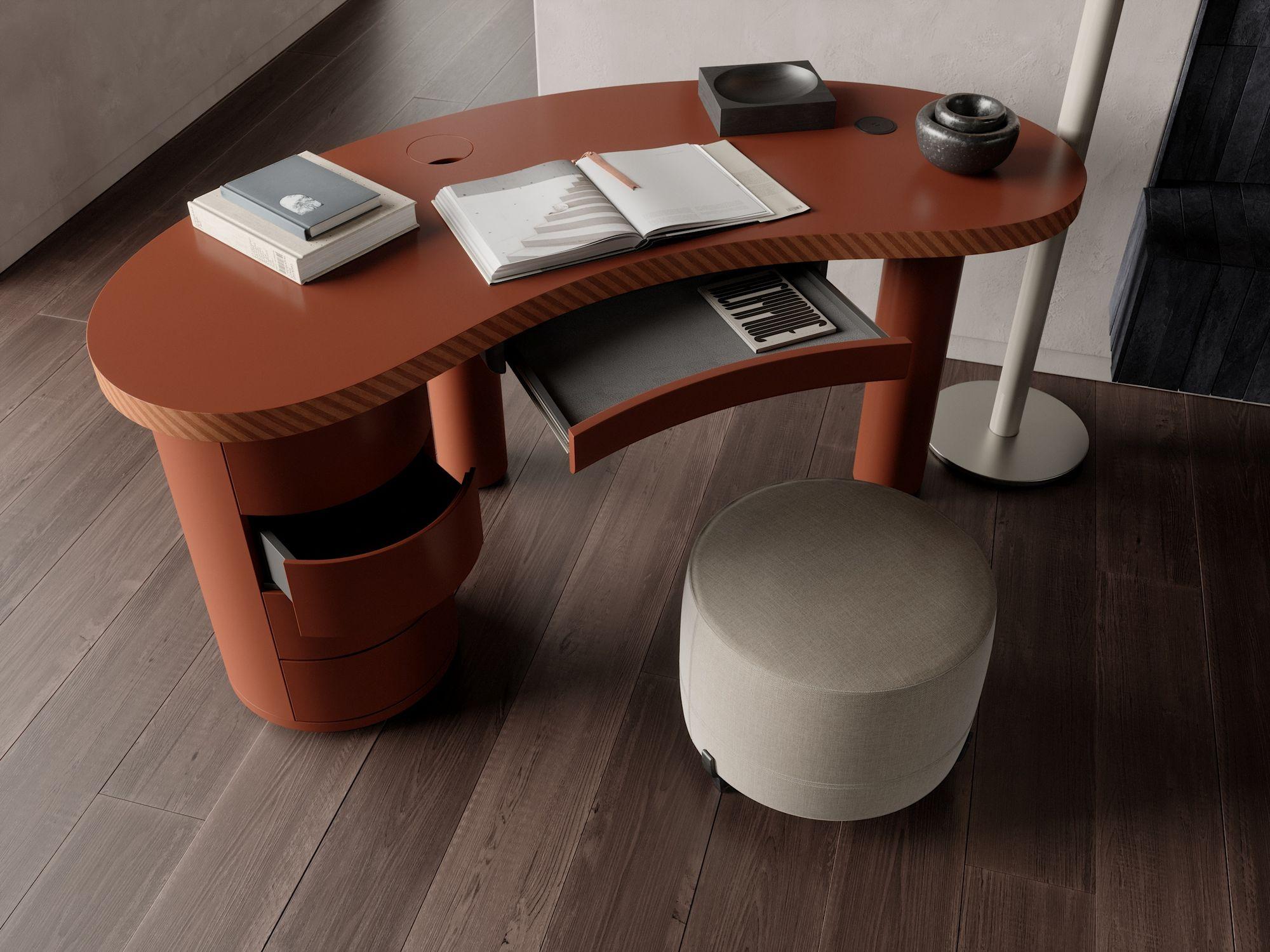 Italian Medea Desk matte For Sale