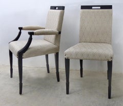 Medea Mobilidea Washington Dining Chairs by Alessandro La Spada, Set of Eight