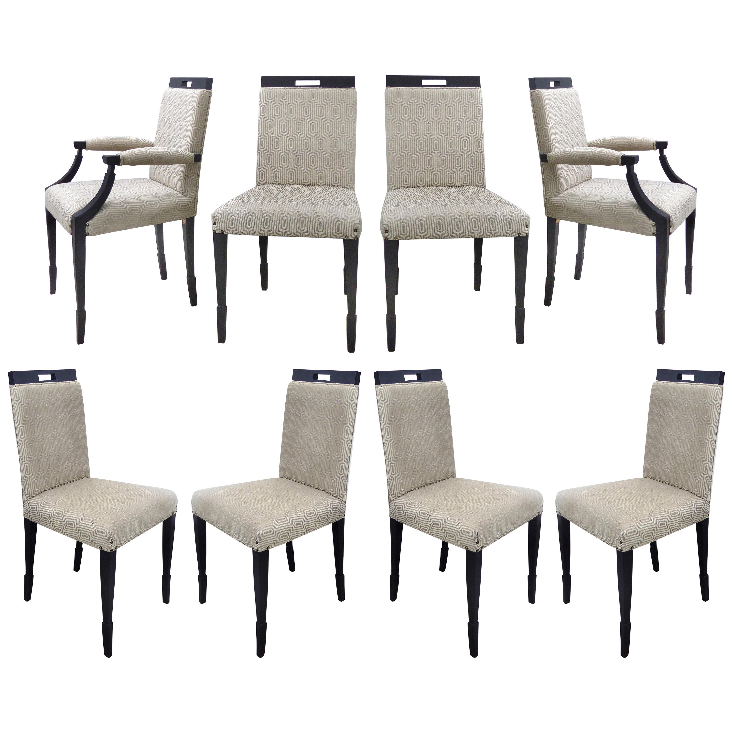 Medea Mobilidea Washington Dining Chairs by Alessandro La Spada, Set of Eight