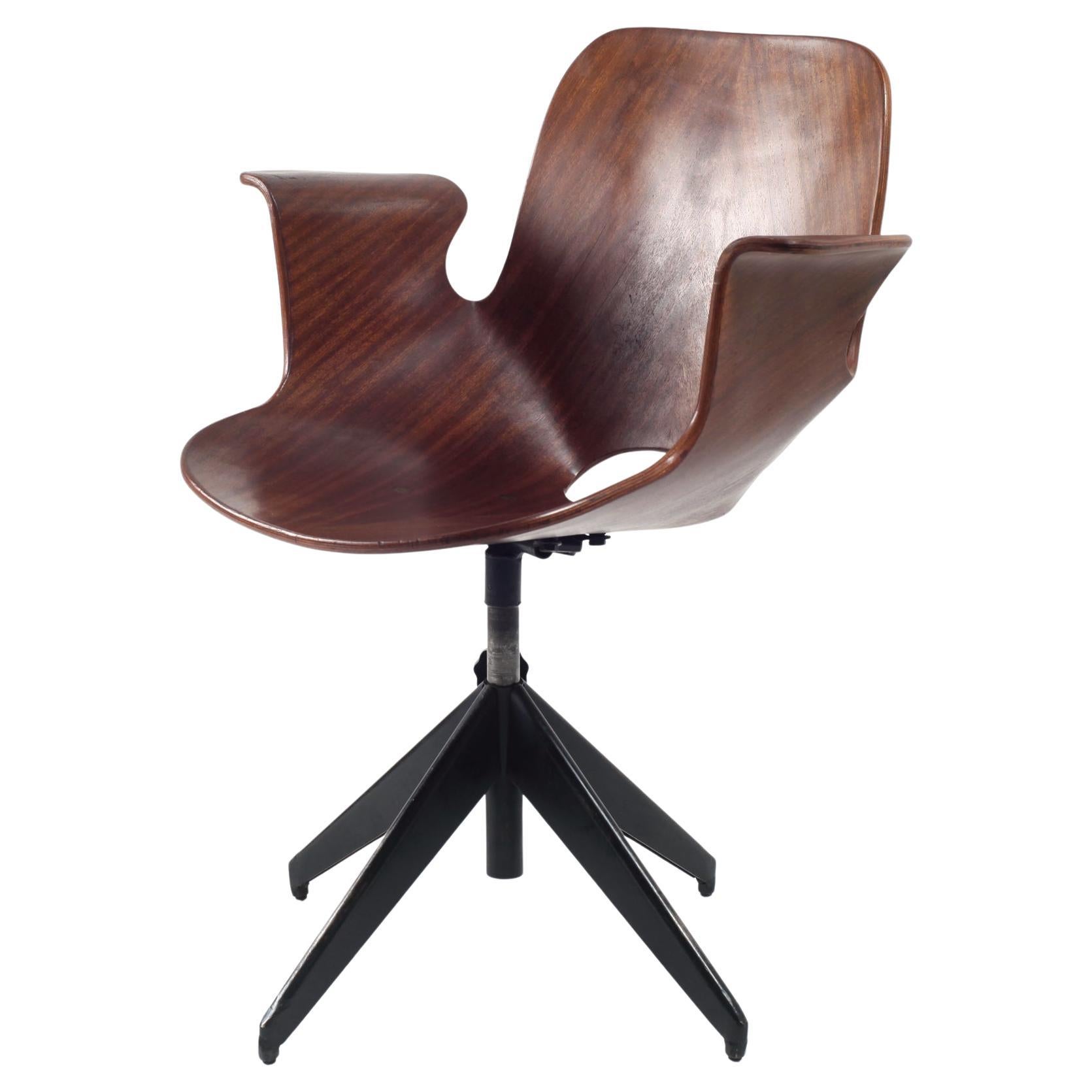 Medea Swivel Desk Chair by Vittorio Nobili