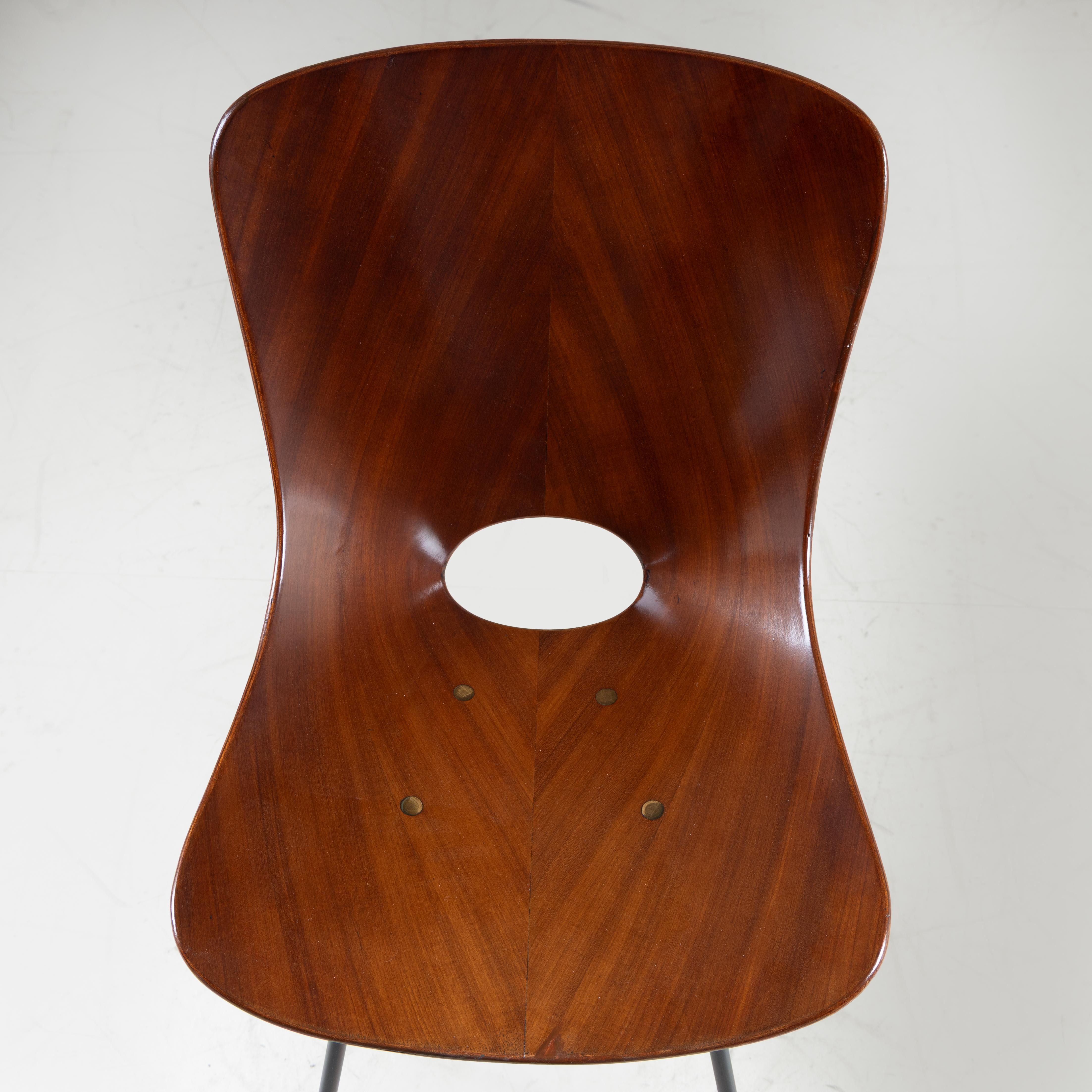 Sillas Medea Vittorio Nobili 1955, juego de 5 en venta 10