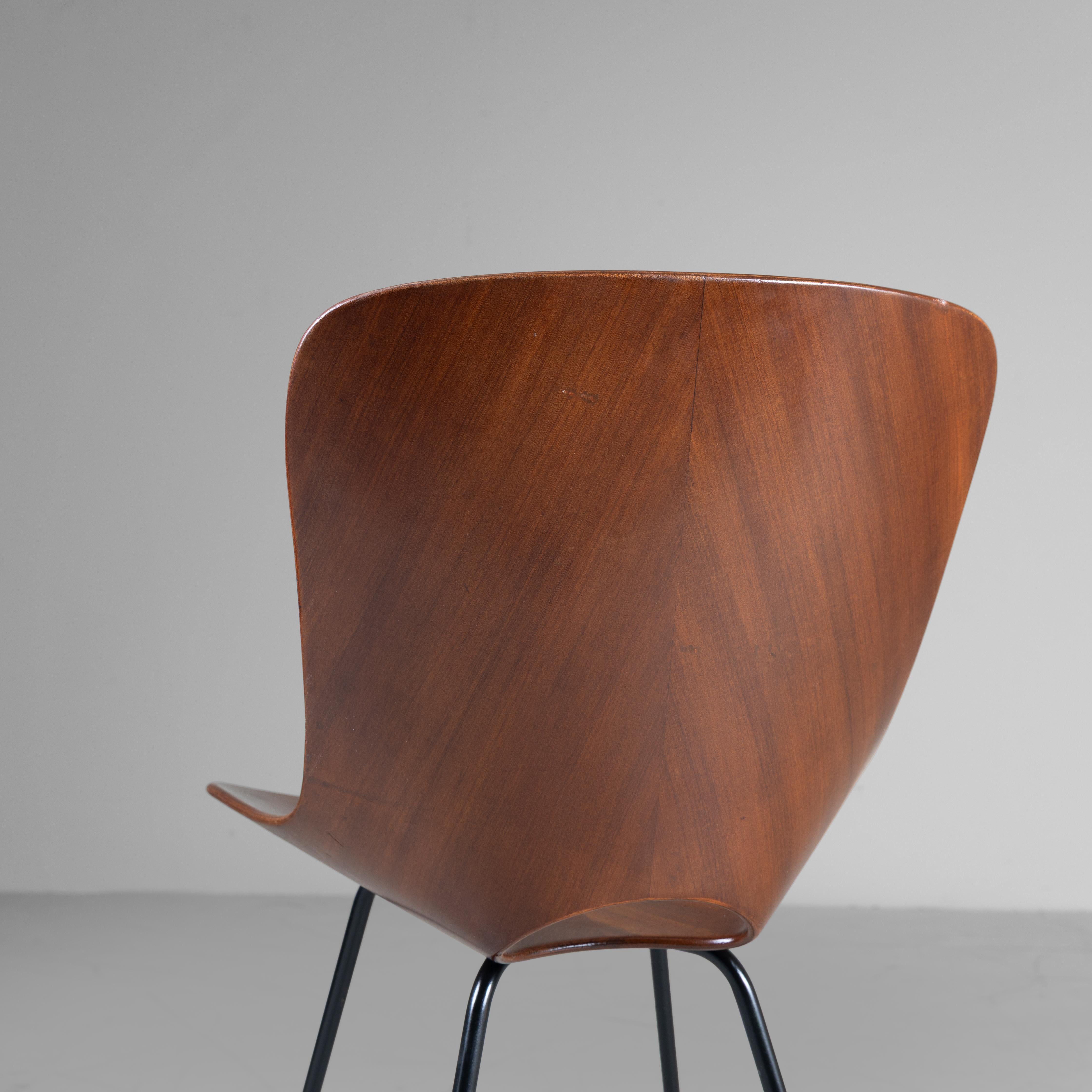 Sillas Medea Vittorio Nobili 1955, juego de 5 en venta 11