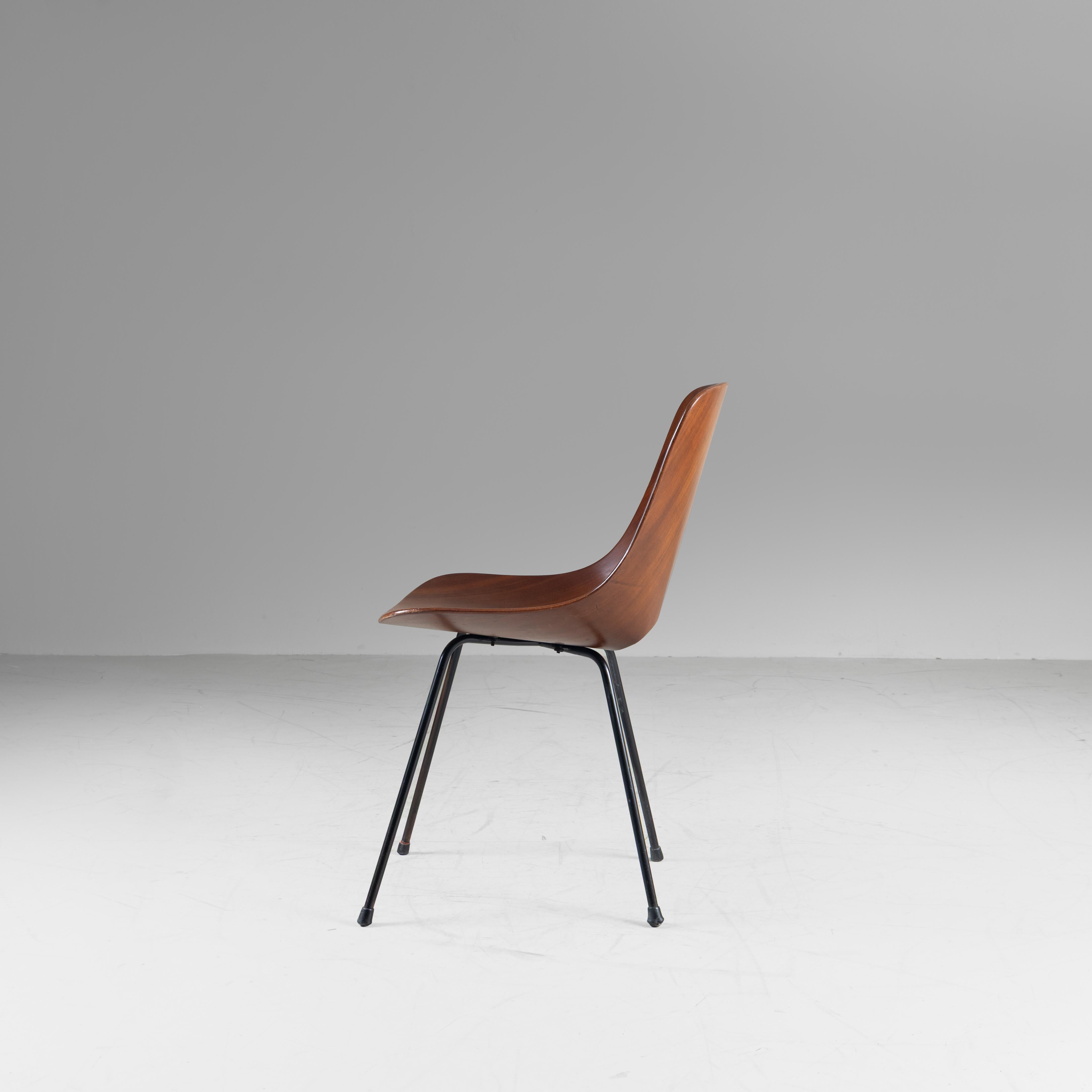 Sillas Medea Vittorio Nobili 1955, juego de 5 en venta 1