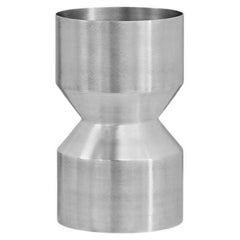 Medeia Midi Raw aluminum planter