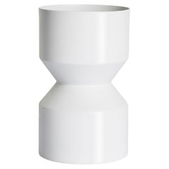 Medeia Midi White aluminum planter