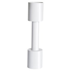 Medeia Slim White aluminum planter