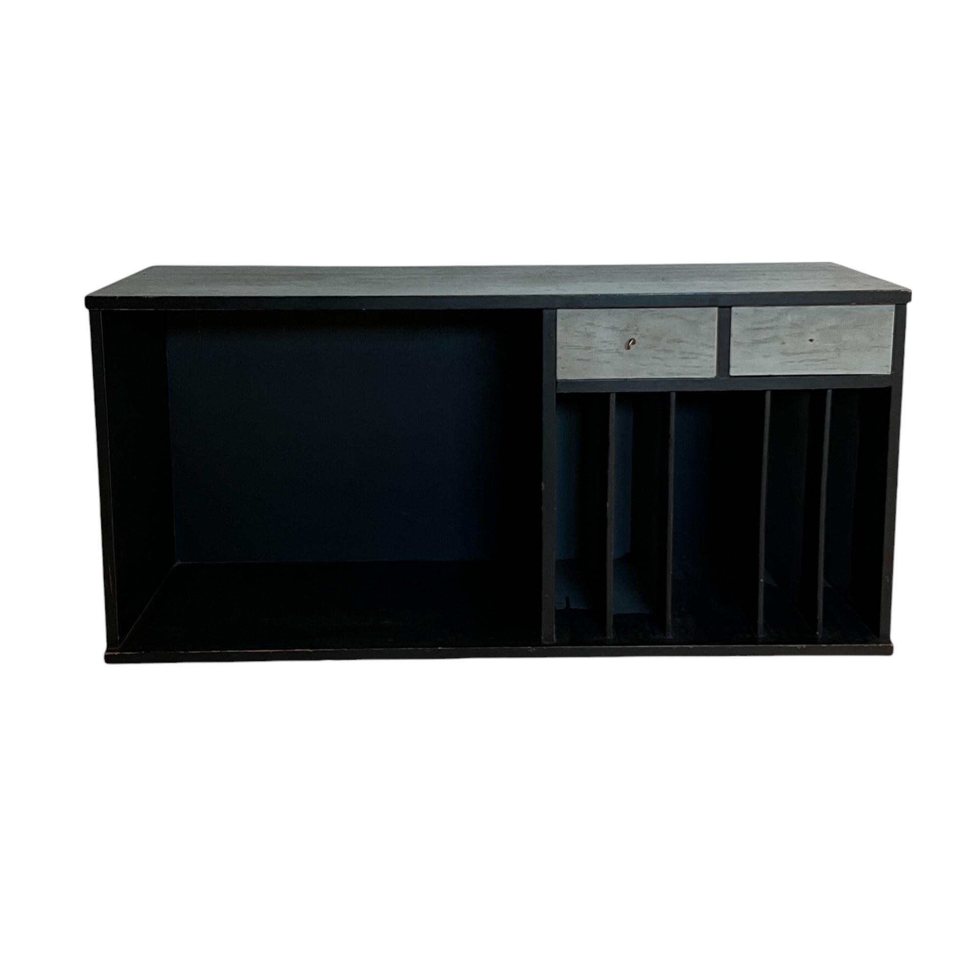 XX secolo Mobile multimediale in compensato dipinto di Jan Cornelius Rietveld, 1956 in vendita