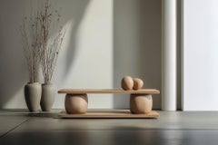 Media Console in Solid Wood, Sereno No30 Contemporary Furniture by NONO