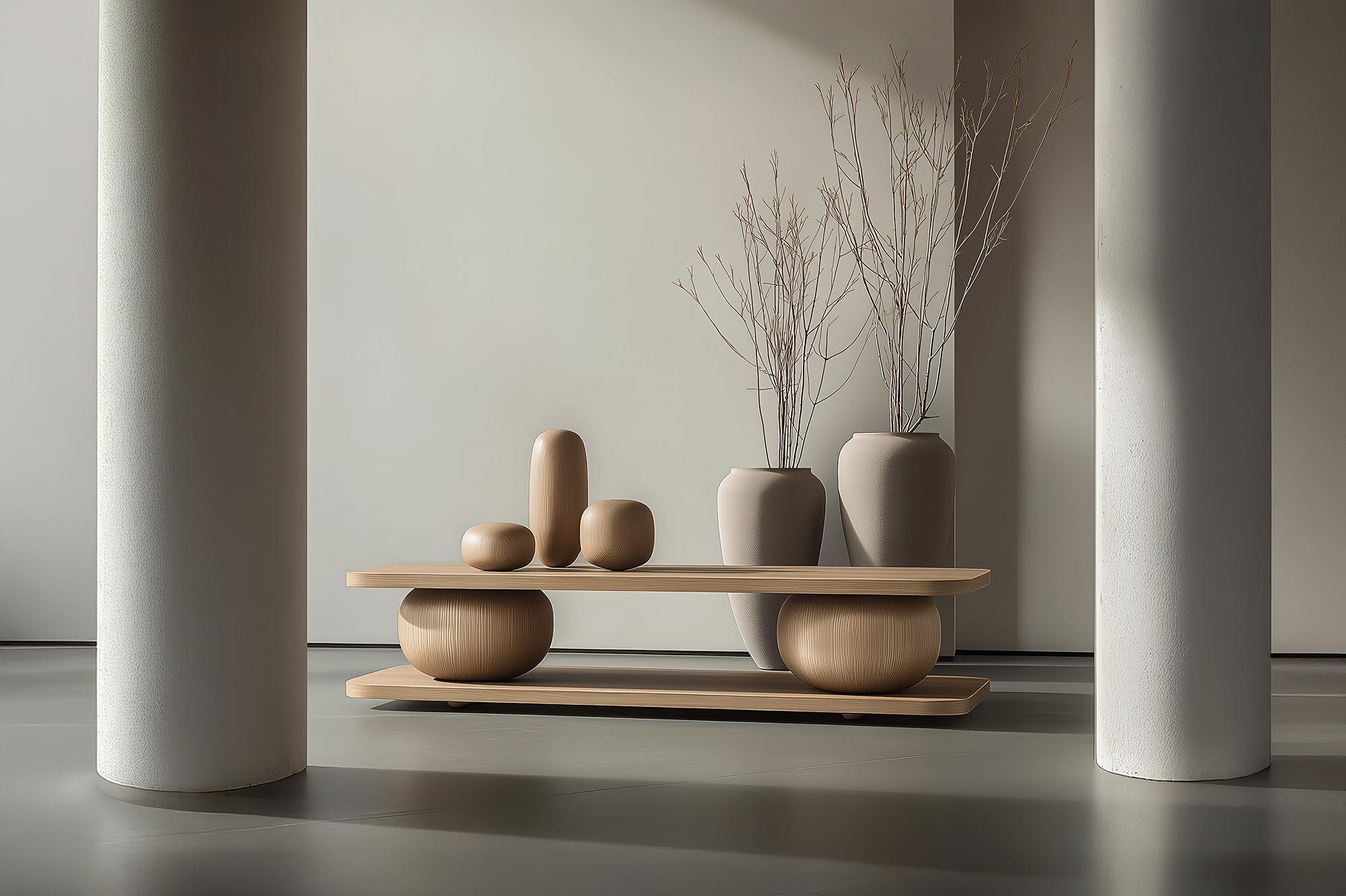 Legno Console multimediale in Wood massiccio, Sereno No30 Contemporary Furniture di NONO in vendita