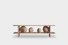 Media Console Sereno No41, Solid Wood Minimal Furniture by Joel Escalona