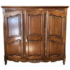 Media Retrofitted French Armoire