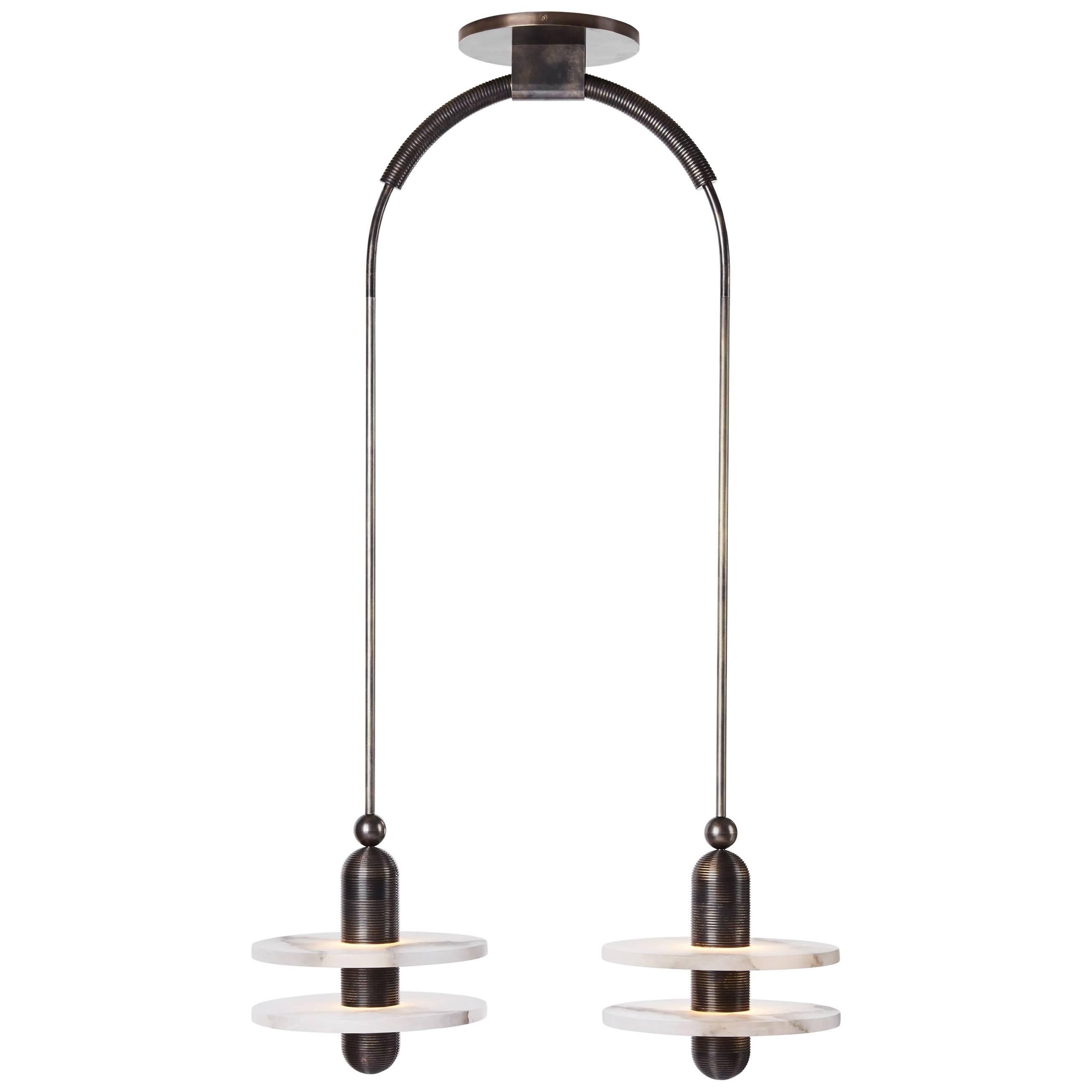 Median 4 Pendant by Apparatus For Sale