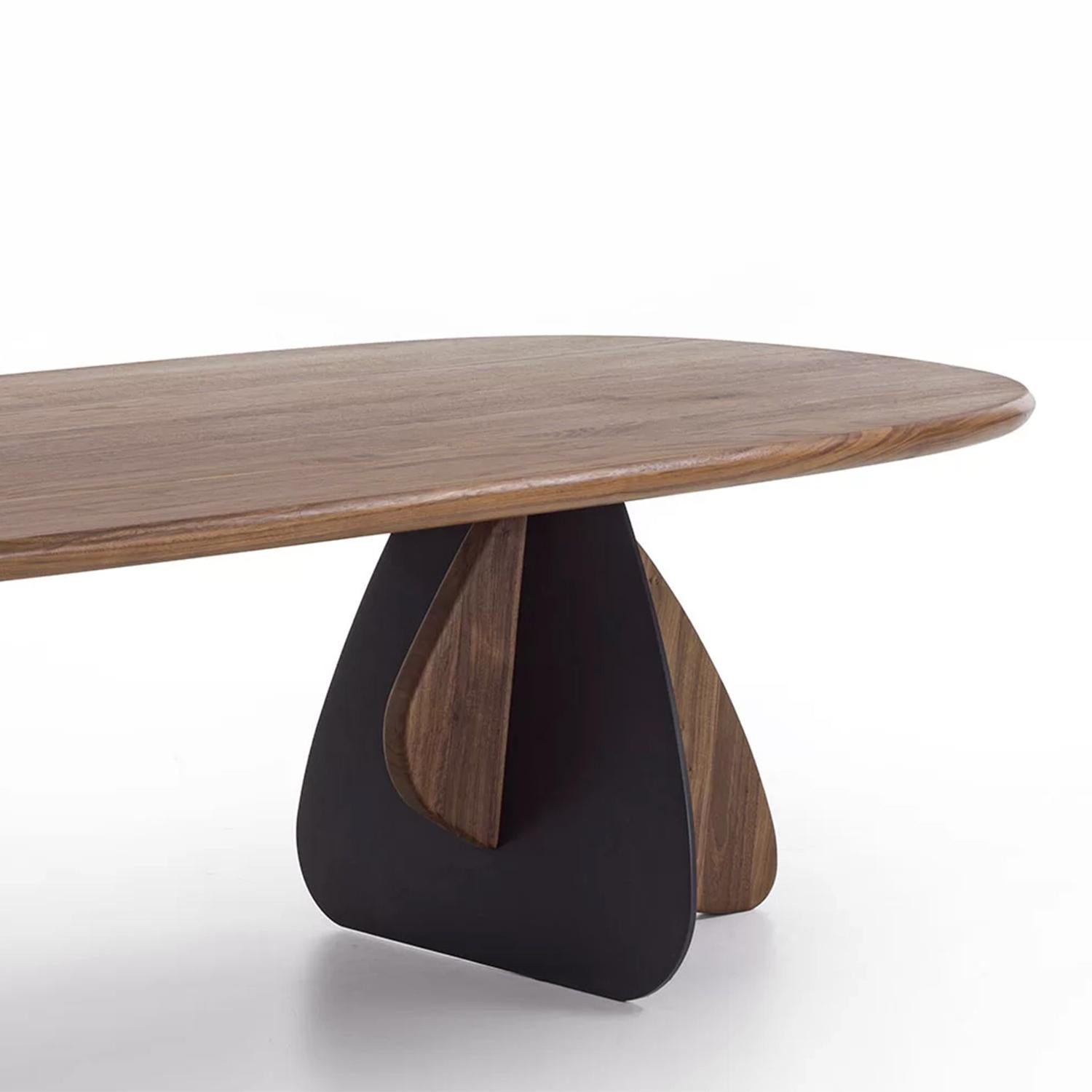 Table à manger en noyer Mediator Neuf - En vente à Paris, FR