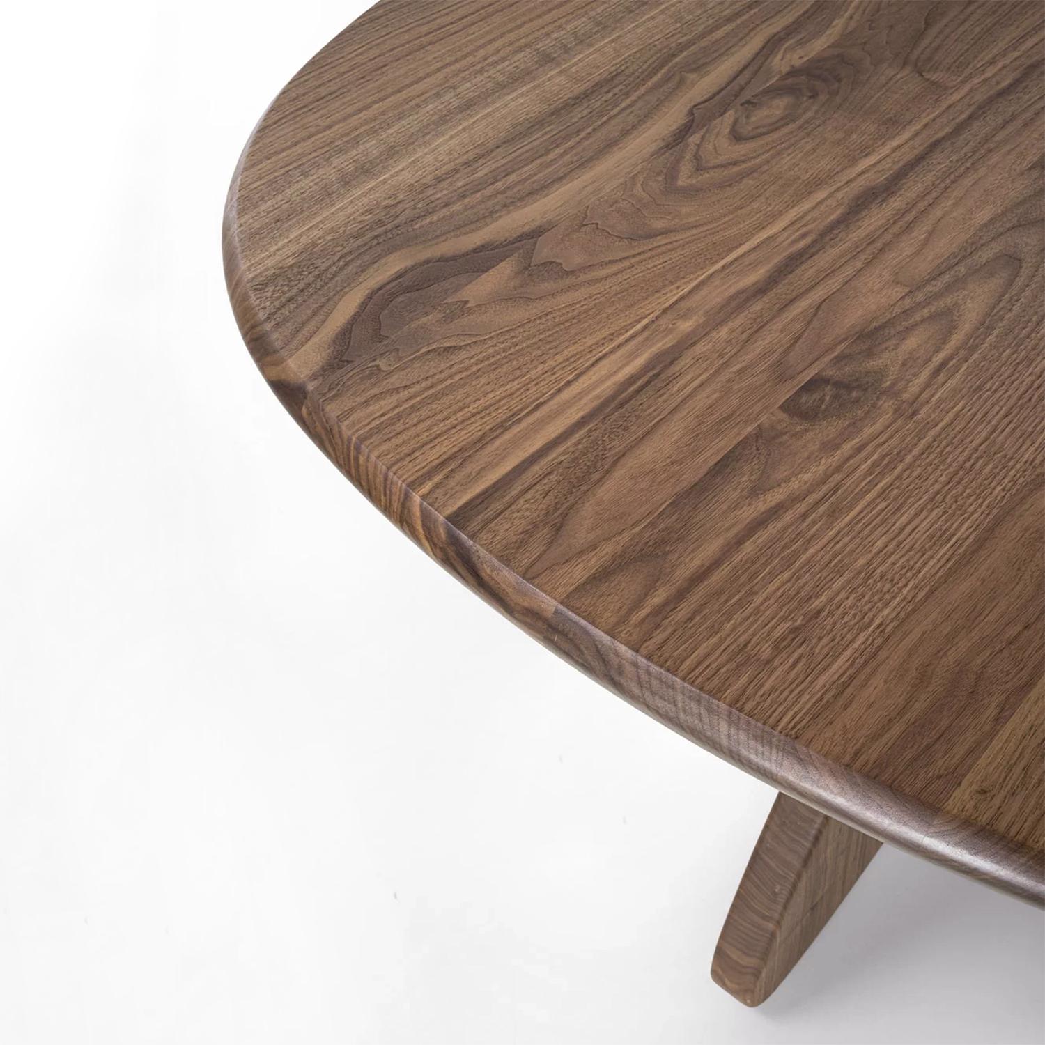 Table à manger en noyer Mediator en vente 2