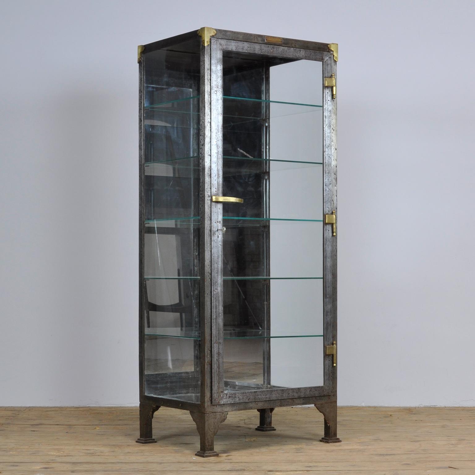 Early 20th Century Medical Display Cabinet, 1920s
