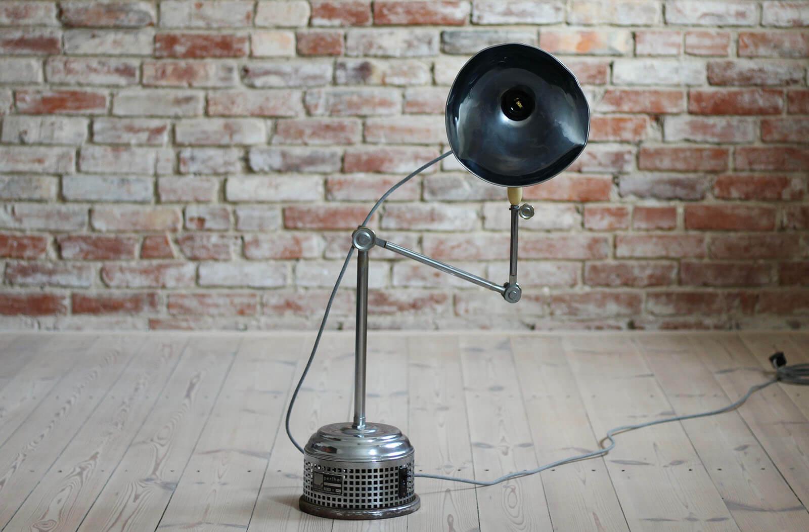Medical Floor Lamp from Perihel, 1930s In Good Condition In Wrocław, Poland