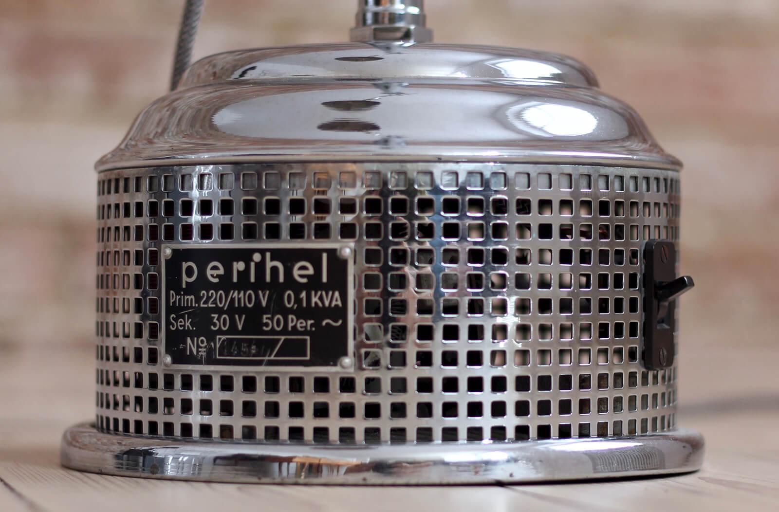 Aluminum Medical Floor Lamp from Perihel, 1930s