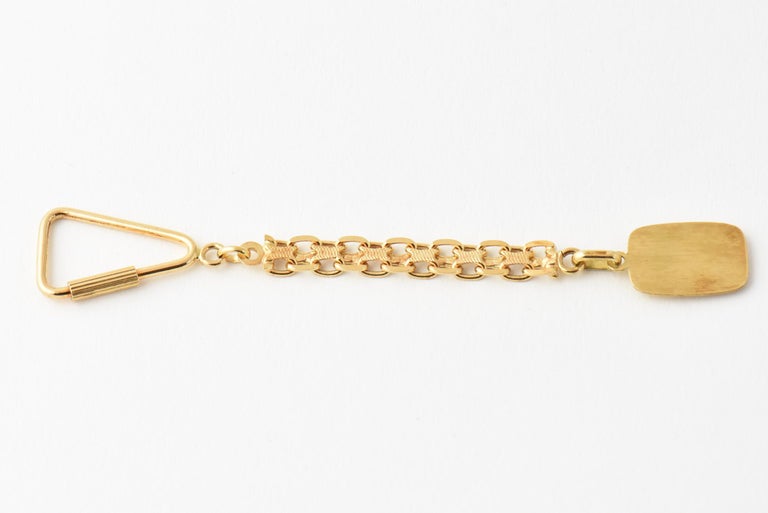 Medical Key Chain Holder 18 Karat Yellow Gold at 1stDibs medical