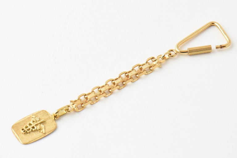 Medical Key Chain Holder 18 Karat Yellow Gold at 1stDibs medical