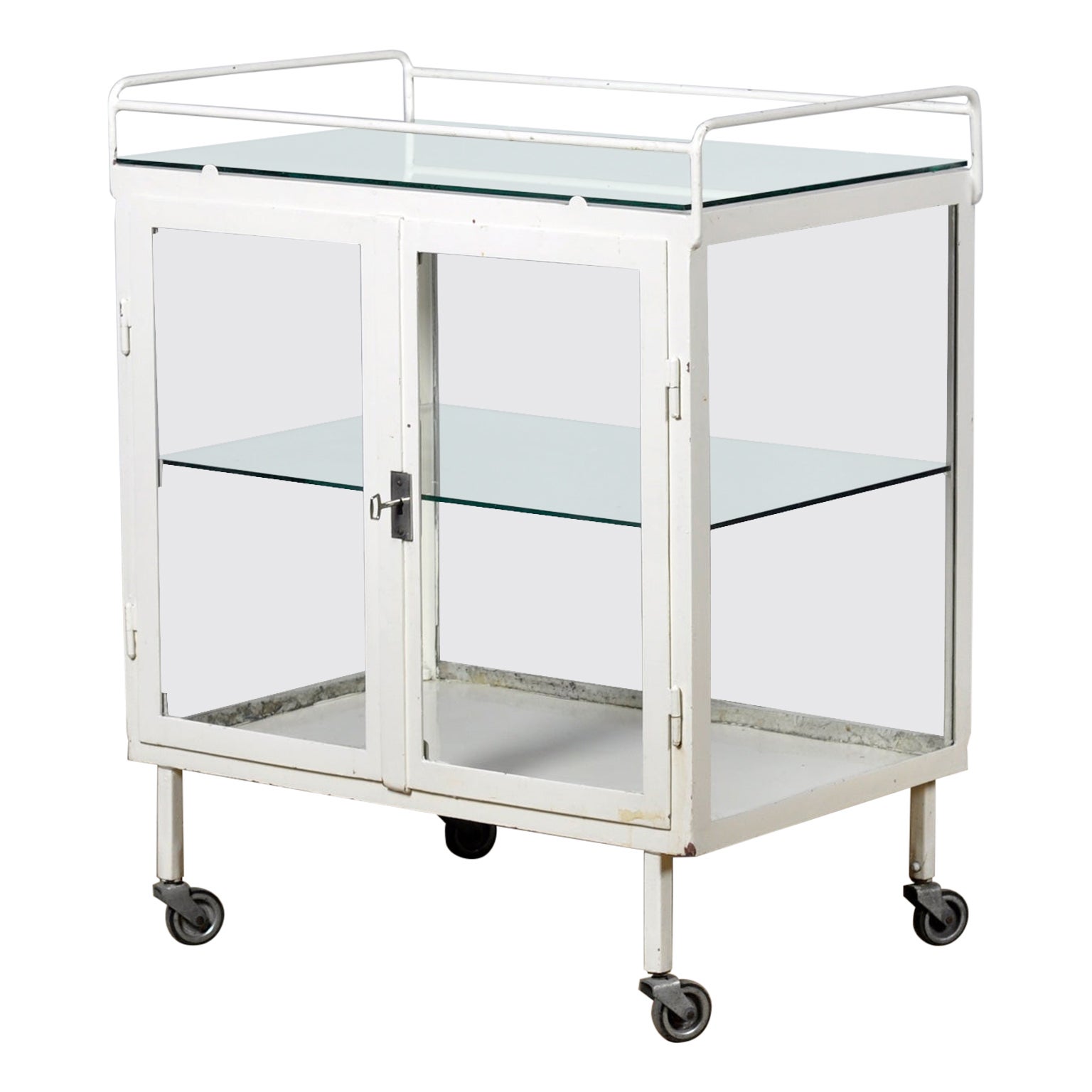 Medical Showcase / Trolley, 1940s For Sale