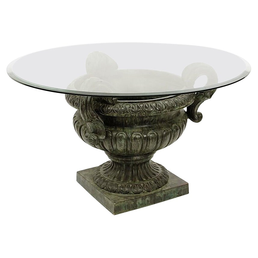 Medici Coffee Table in Terracotta, Italy, 1970s For Sale