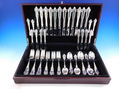 Medici New by Gorham Sterling Silver Flatware Set Service 72 Pieces Dinner Size