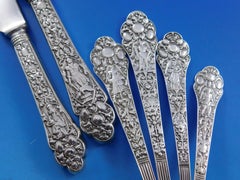Medici Old by Gorham Sterling Silver Flatware Set for 12 Dinner Service 75 pcs