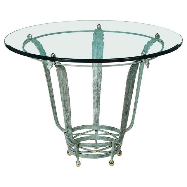 Crystal Tables - 455 For Sale at 1stDibs | crystal glass table, crystal ...