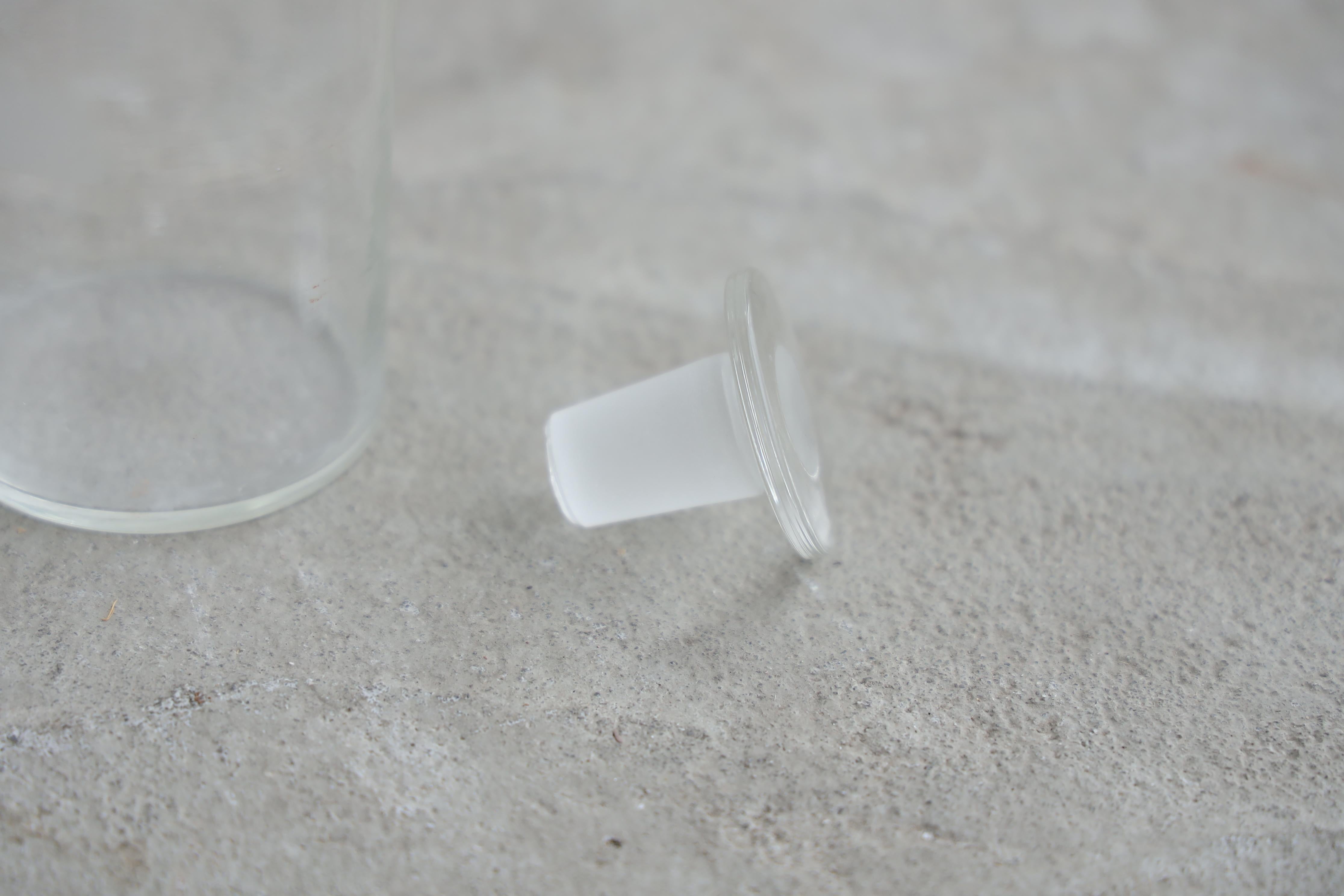 Medicine Bottle, Glass Container, Japanese antique For Sale 2