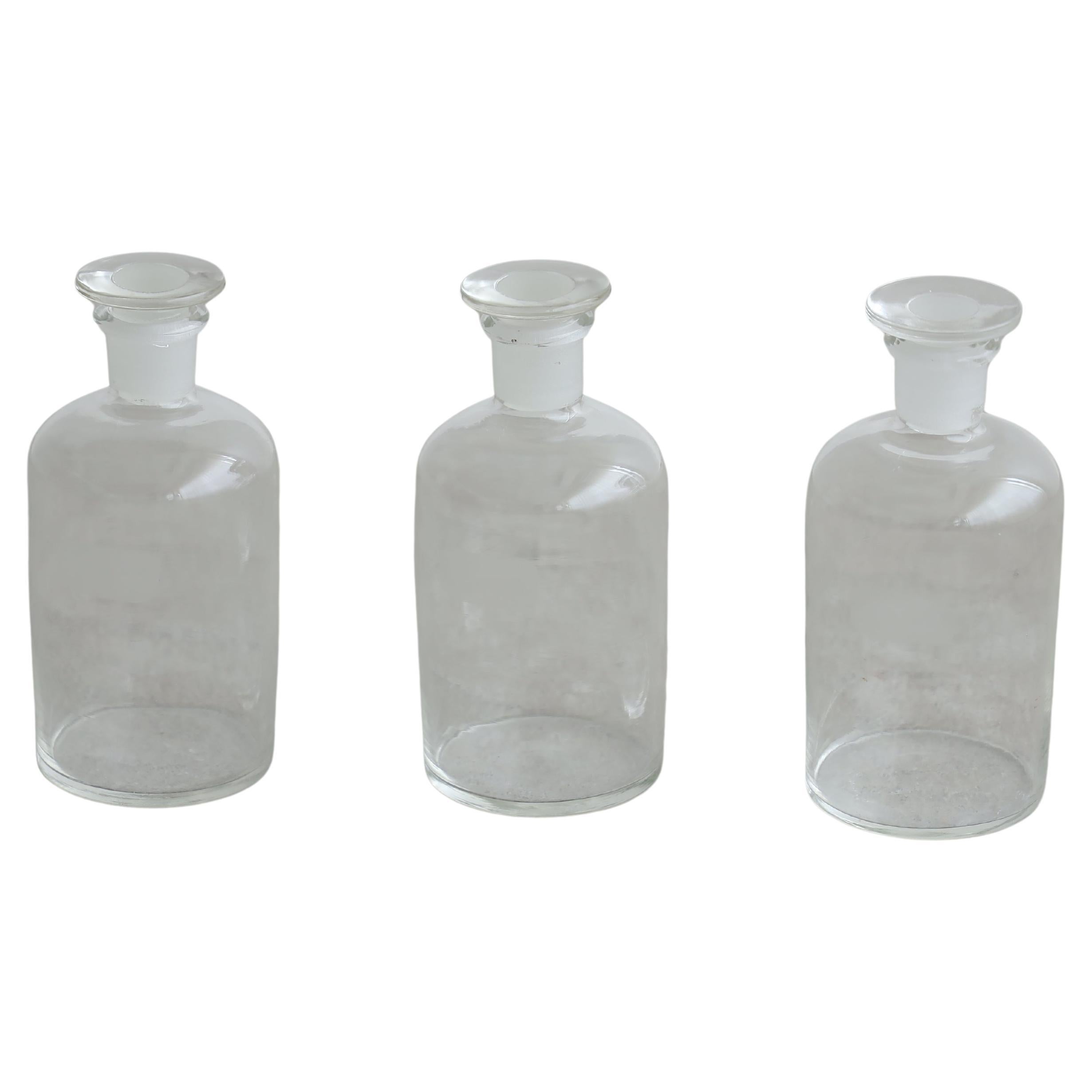 Medicine Bottle, Glass Container, Japanese antique For Sale