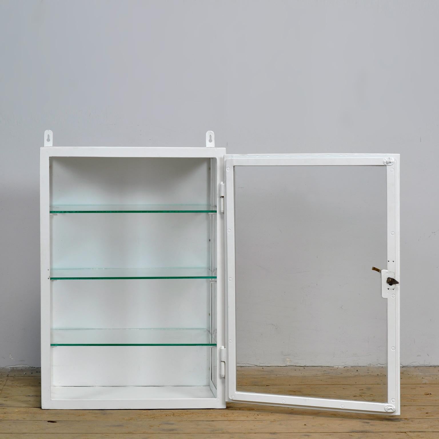 Glass Medicine cabinet, wall unit, 1930’s