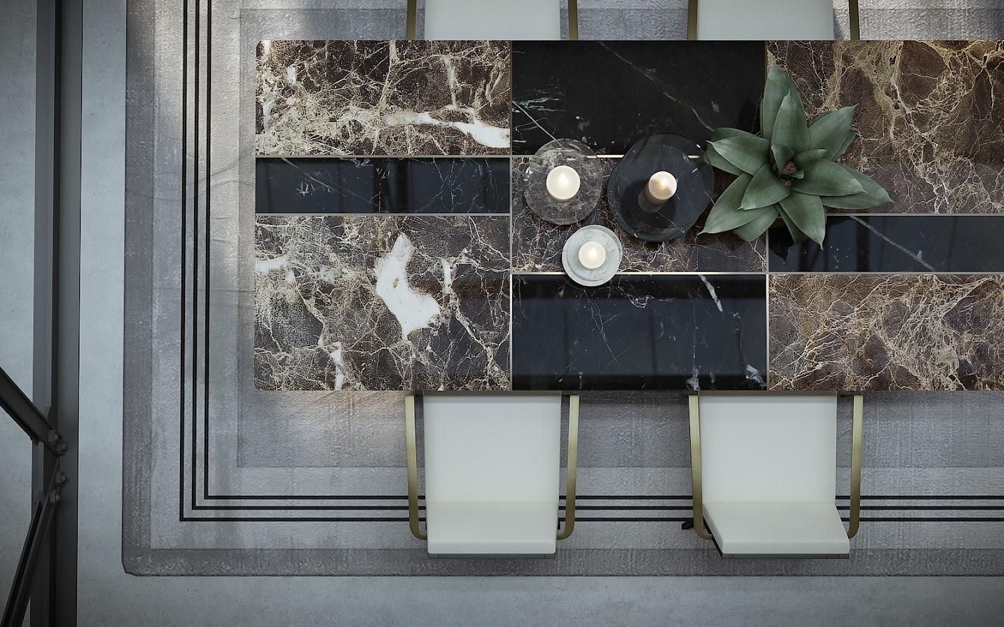 Marbre Table Medicis en vente