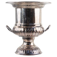 Medicis Vase Shaped Silver-Plated Champagne Cooler, France 1950s