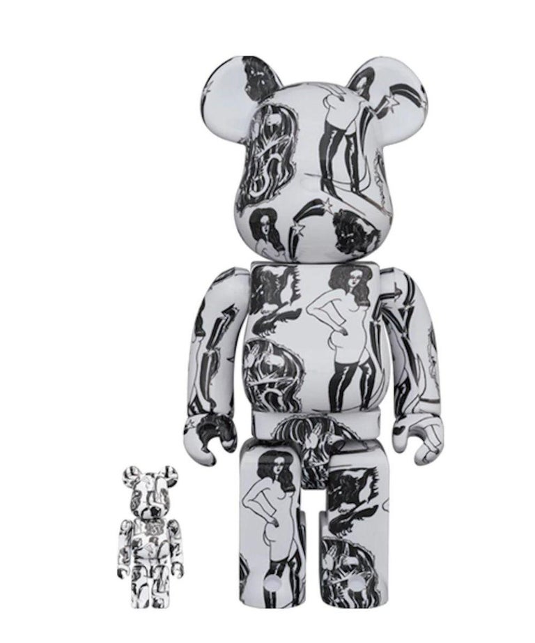 Medicom Toy BEARBRICK Space Invaders 1000% Available For Immediate
