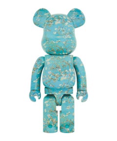 1000% Bearbrick Van Gogh Almond Blossoms