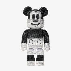 BEARBRICK 400% Crystal Decorate Mickey Mouse