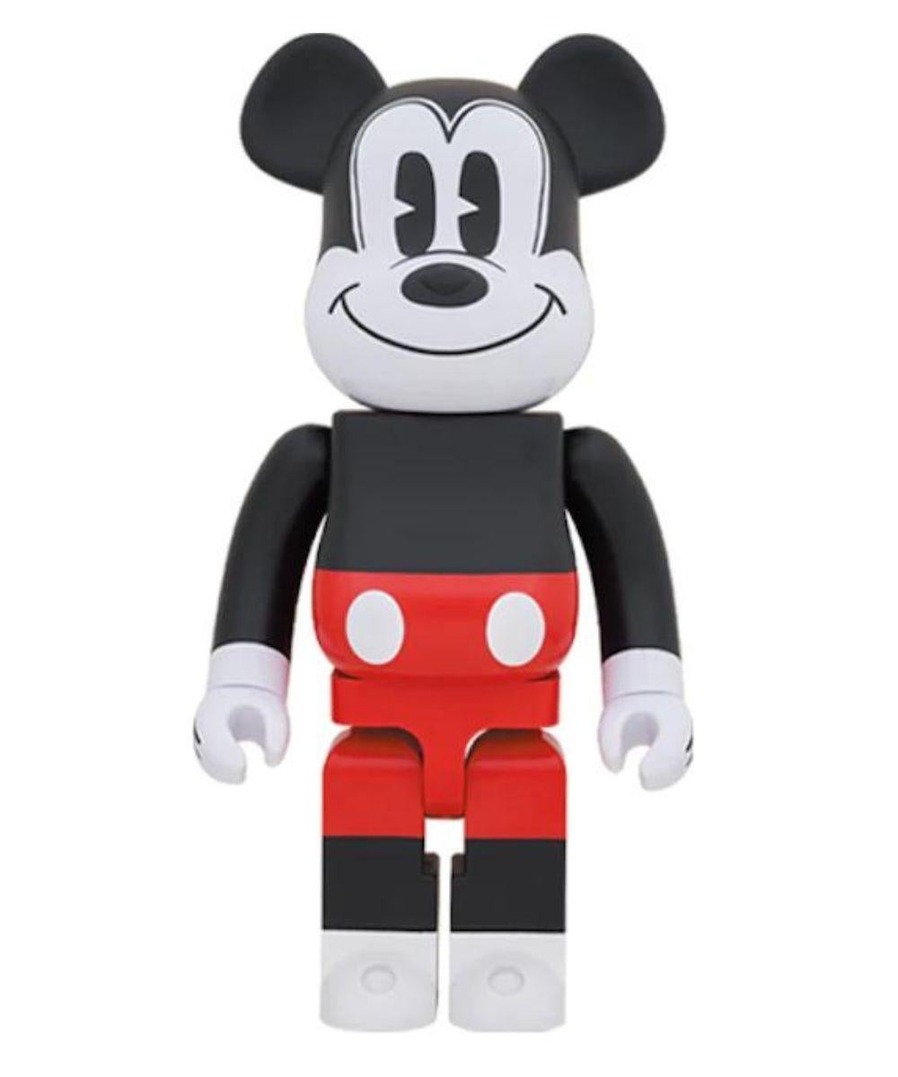 MEDICOM TOY Figurative Sculpture - BEARBRICK 1000% Mickey Mouse (R&W 2020 Ver.)