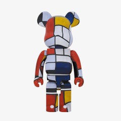BEARBRICK 1000 % Piet Mondrian