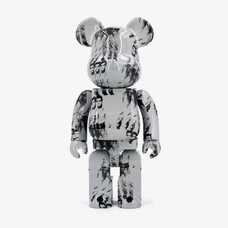 Bearbrick 400% Andy Warhol – Silkscreen – Medicom Toy – Neuf