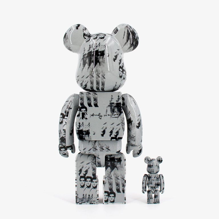 400% + 100% Bearbrick Andy Warhol Special - Figura de Medicom Toy