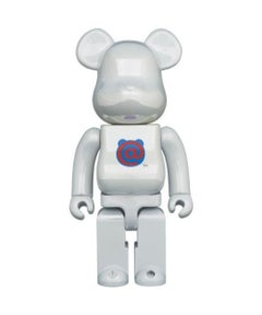 BEARBRICK 400 % Bearbrick 1St Modèle Blanc Chrome