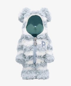 1000 % Bearbrick Gelato Pique blanc menthe